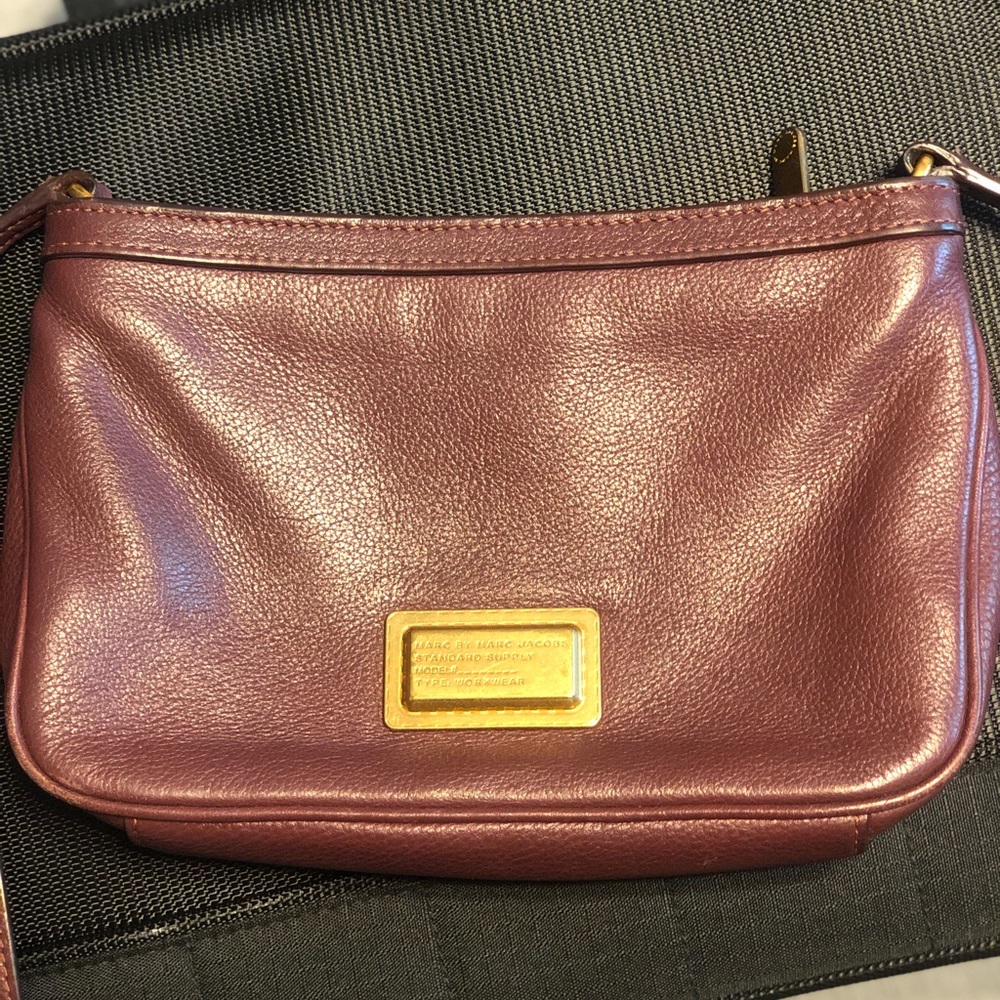 Marc by Marc Jacobs burgundy crossbody